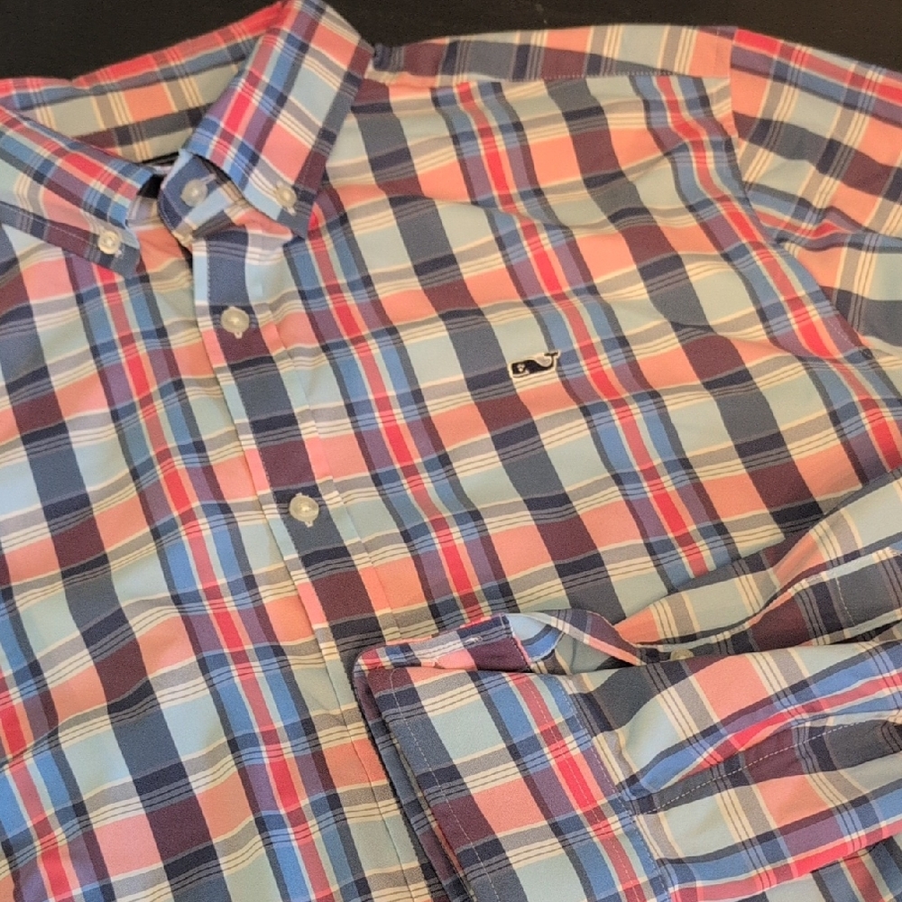 Vineyard Vines Men's Classic Plaid Button-Down Shirt